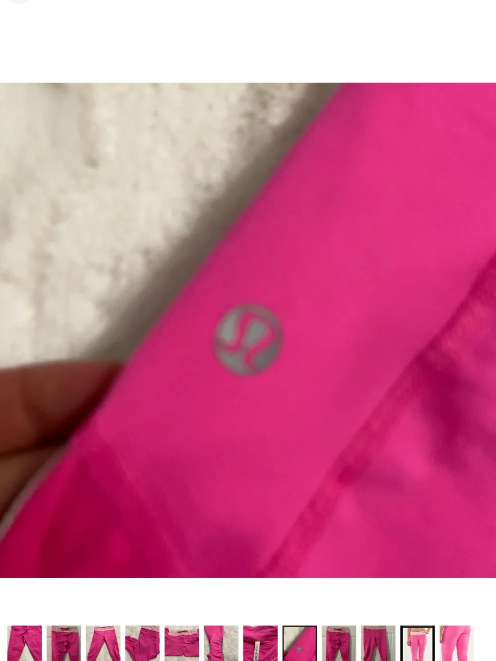 Pink Performance Capri Leggings